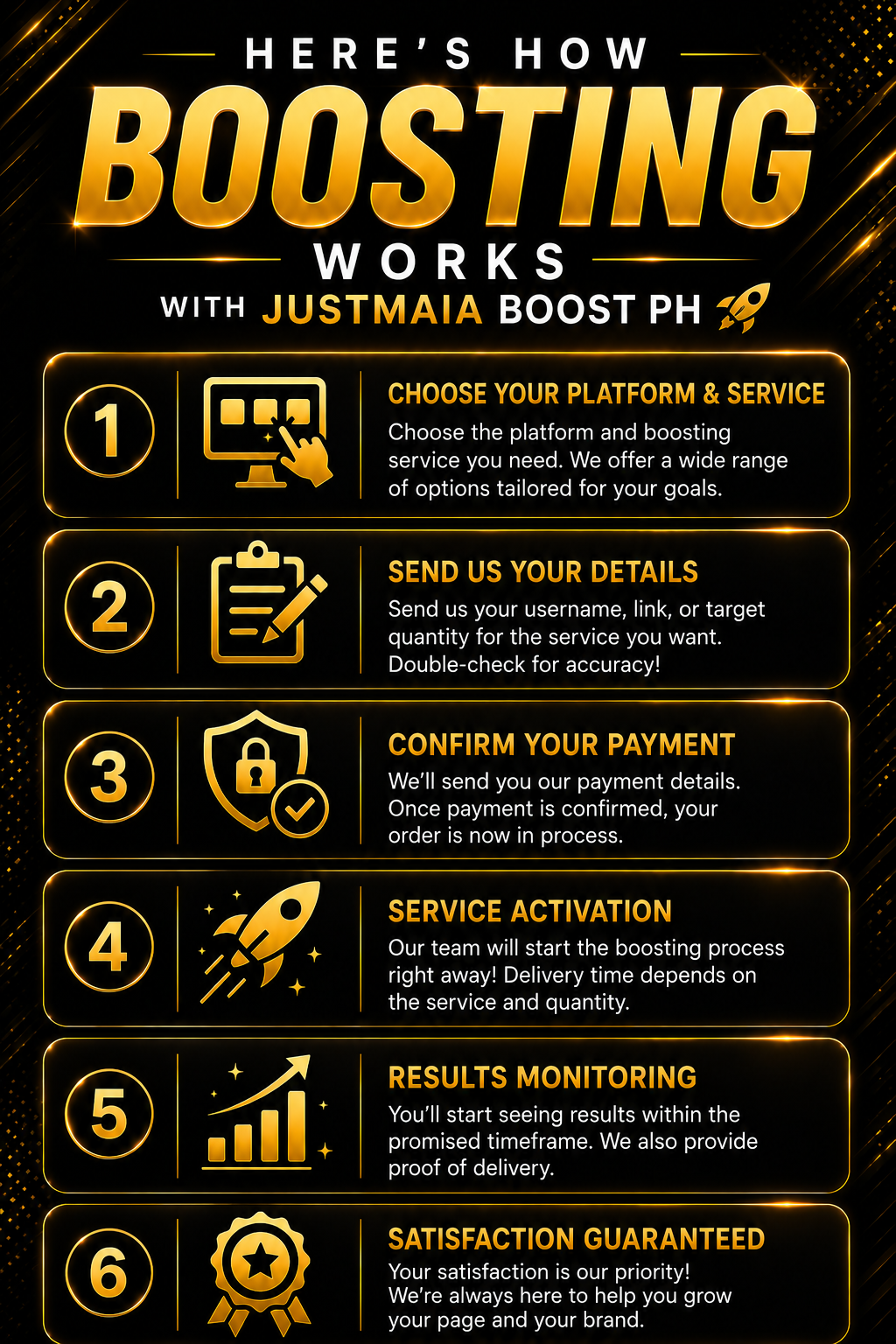 How boosting works with JustMaia Boost PH